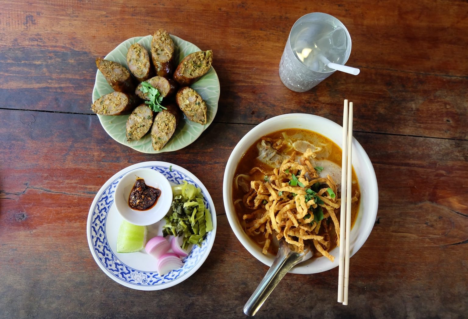 Chiang Mai food Khao Soi Sai Ua