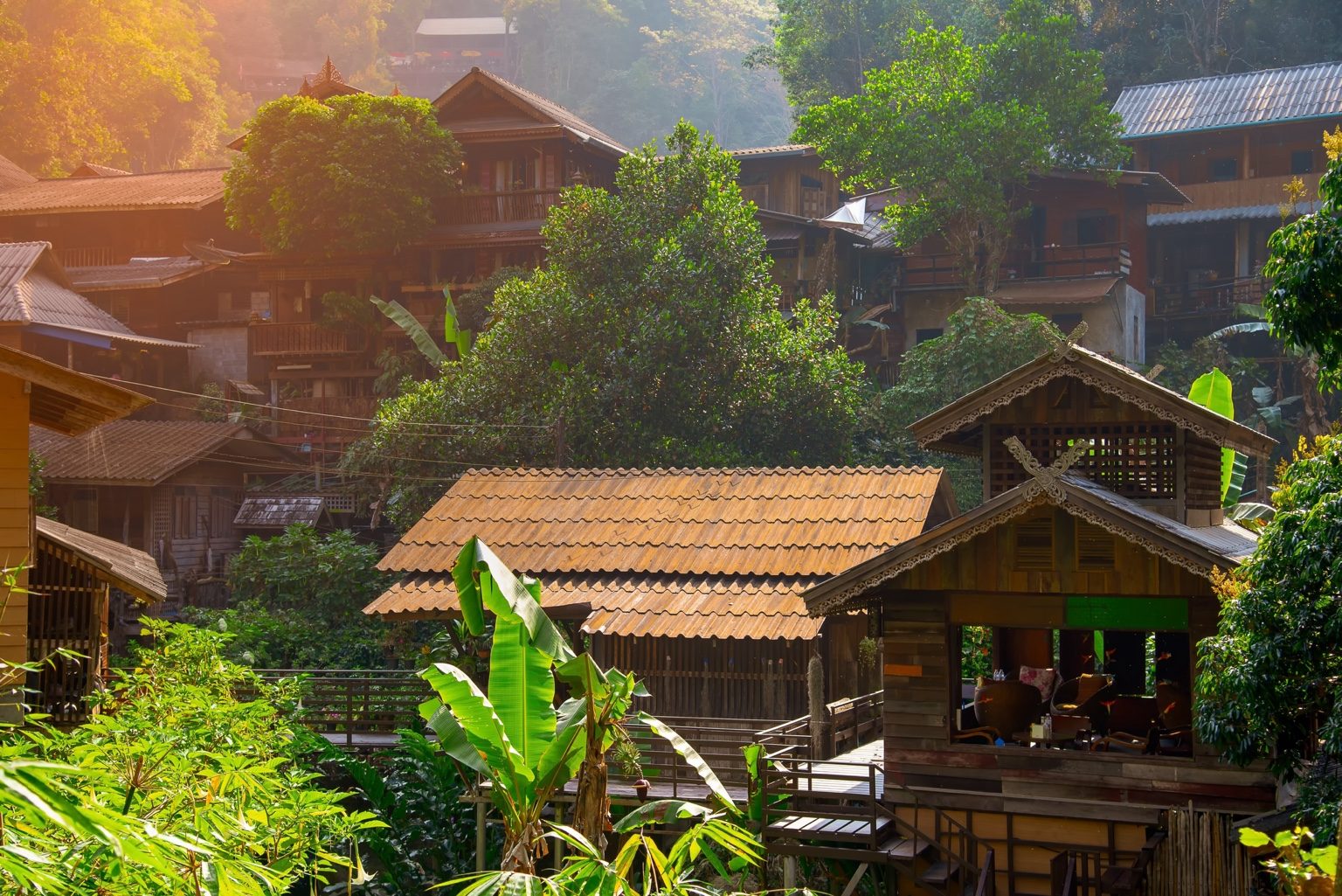 Mae Kampong village Chiang Mai