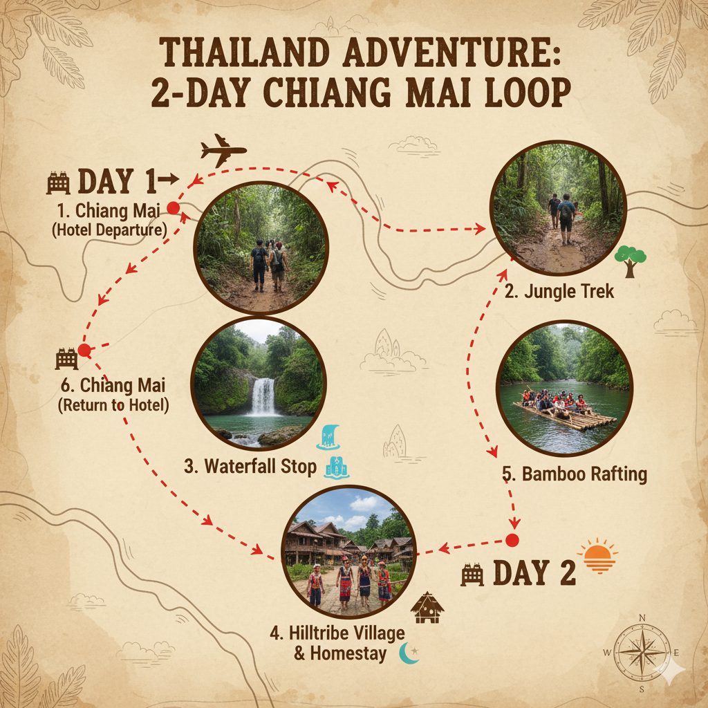 Nature and cave used on explorers expedition tour